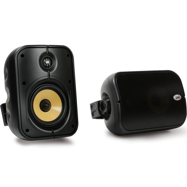 PSB CS500 Universal Indoor-Outdoor Weatherproof Passive Wall Mounted Speakers - Black PSB CS500 Universal Indoor-Outdoor Weatherproof Passive Wall Mounted Speakers - Black