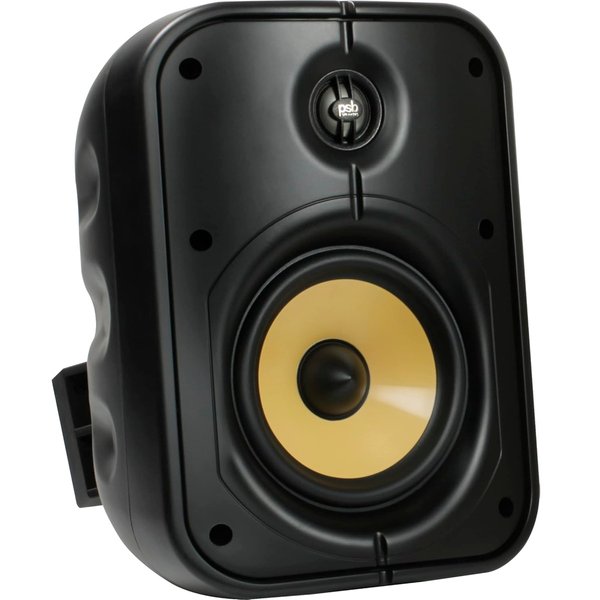 PSB CS500 Universal Indoor-Outdoor Weatherproof Passive Wall Mounted Speakers - Black PSB CS500 Universal Indoor-Outdoor Weatherproof Passive Wall Mounted Speakers - Black