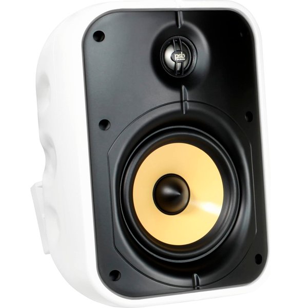 PSB CS500 Universal Indoor-Outdoor Weatherproof Passive Wall Mounted Speakers - White PSB CS500 Universal Indoor-Outdoor Weatherproof Passive Wall Mounted Speakers - White
