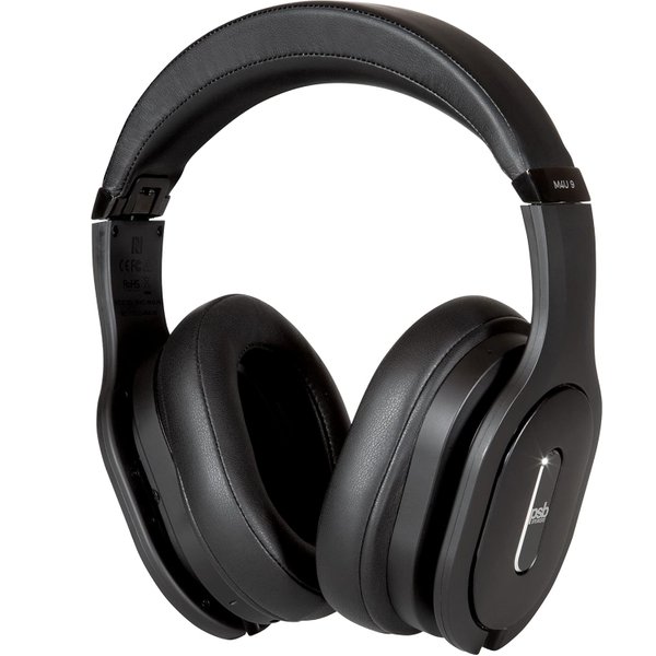 PSB Speakers M4U 9 Noise-Cancelling Wireless Bluetooth Over-Ear Headphone with Mic PSB Speakers M4U 9 Noise-Cancelling Wireless Bluetooth Over-Ear Headphone with Mic