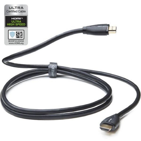 QED Performance Ultra High Speed 8K 48Gbps HDMI 2.1 Cable QED Performance Ultra High Speed 8K 48Gbps HDMI 2.1 Cable