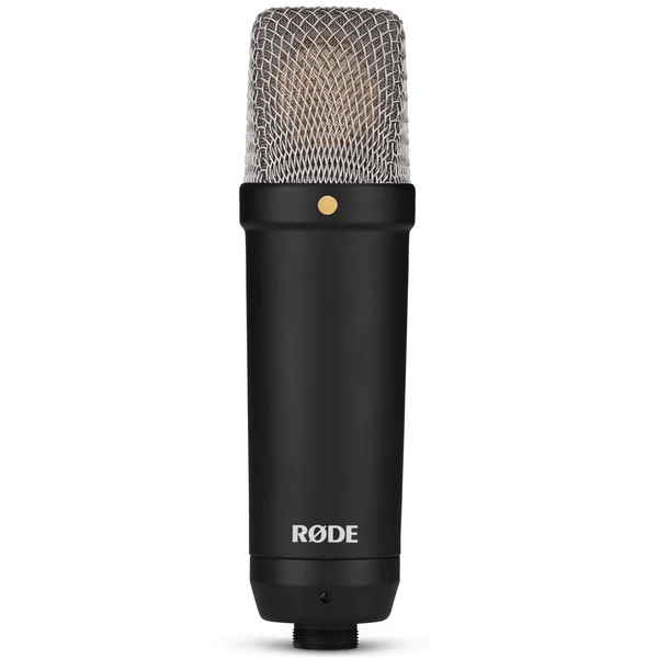 RODE NT1 Signature Cardioid Condenser XLR Microphone with SM6 Shock Mount & Pop Filter - Black