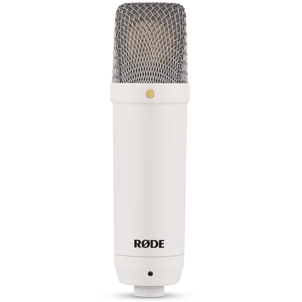 RODE NT1 Signature Cardioid Condenser XLR Microphone with SM6 Shock Mount & Pop Filter - White RODE NT1 Signature Cardioid Condenser XLR Microphone with SM6 Shock Mount & Pop Filter - White