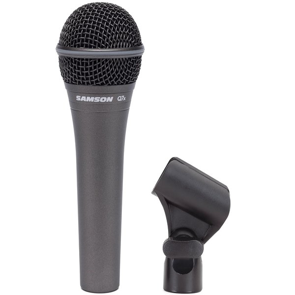 Samson Q7x Professional Supercardioid Dynamic Vocal Handheld Microphone Samson Q7x Professional Supercardioid Dynamic Vocal Handheld Microphone