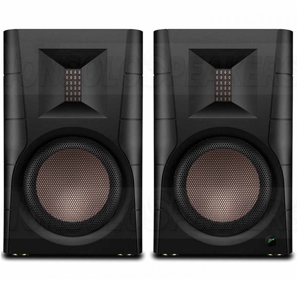 Swan D300 Wireless Bluetooth Desktop Bookshelf Speakers - Rosewood