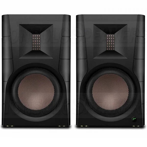Swan D300 Wireless Bluetooth Desktop Bookshelf Speakers - Rosewood