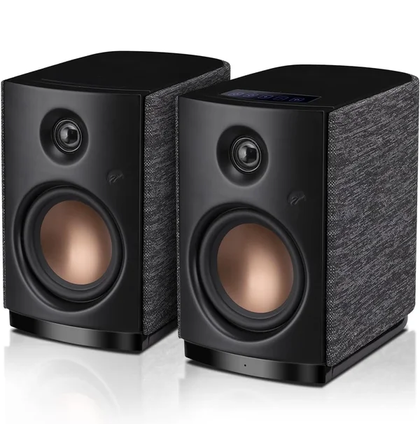 Swan OS-10 Wireless Bluetooth Desktop Bookshelf Speakers - Black