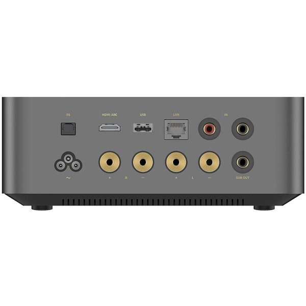 WiiM Amp Ultra Multi-Room Wireless Bluetooth Transceiver, WiFi Network Streamer Integrated Amplifier (with HDMI) - Space Gray WiiM Amp Ultra Multi-Room Wireless Bluetooth Transceiver, WiFi Network Streamer Integrated Amplifier (with HDMI) - Space Gray