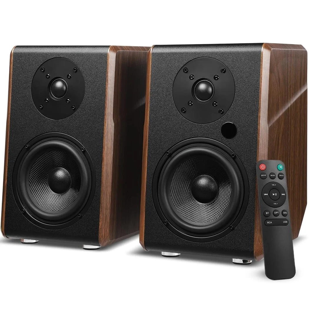 AIYIMA S700 Wireless Bluetooth Desktop Bookshelf Speakers (with HDMI)