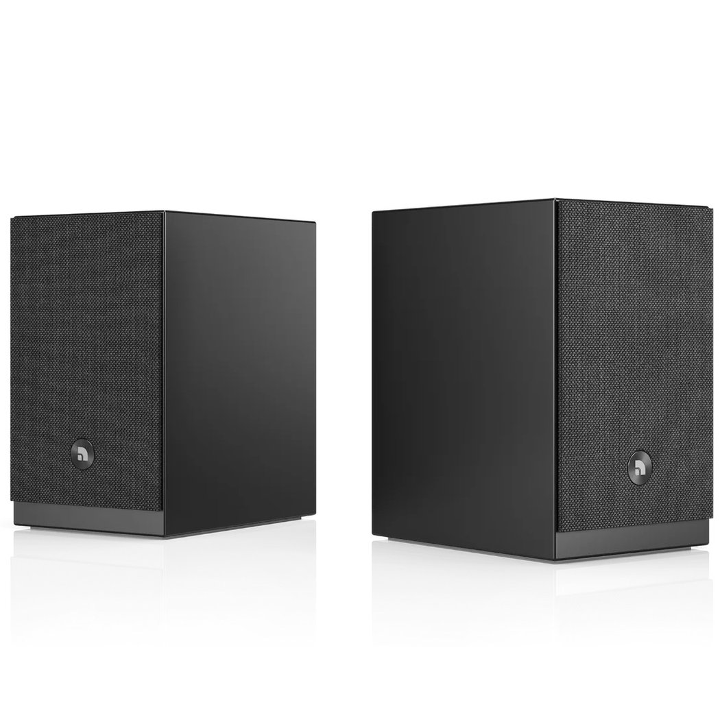 Audio Pro A28 W Multi-Room Wireless Bluetooth/WiFi Desktop Bookshelf Speakers (with HDMI) - Black