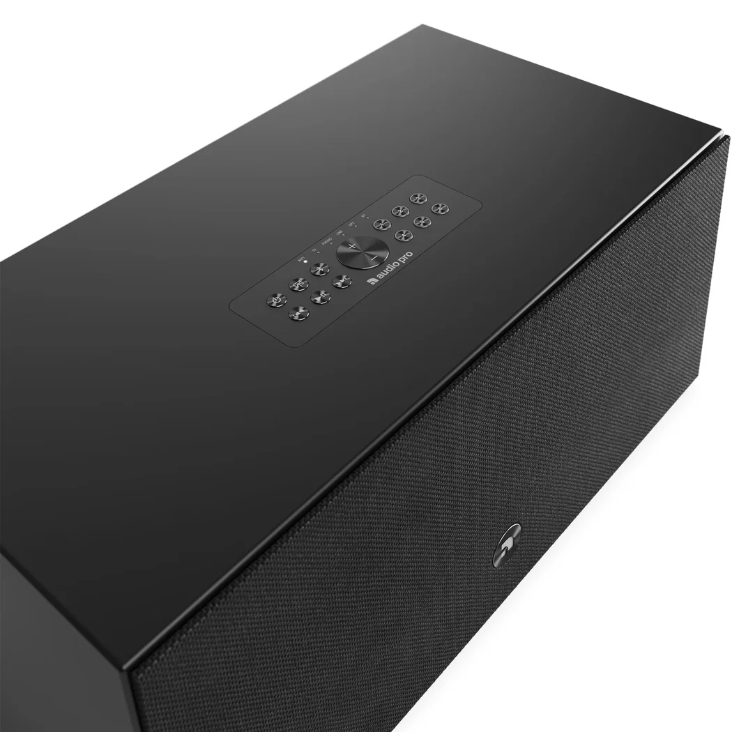 Audio Pro C20 W Multi-Room Wireless Bluetooth WiFi Network Desktop Speaker HDMI ARC Phono Built-in Black