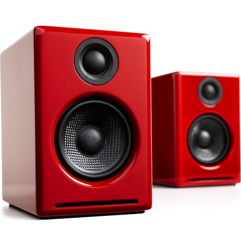 Audioengine A2+ Wireless (USB-C) Hi-Gloss Red