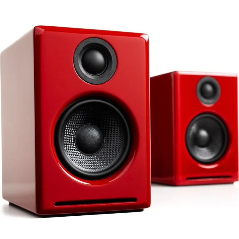 Audioengine A2+ Wireless (USB-C) Hi-Gloss Red