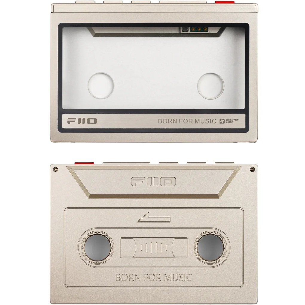 FiiO SK-M21C Original Cassette-Style Polycarbonate Case for M21 DAP (Titanium Gold)