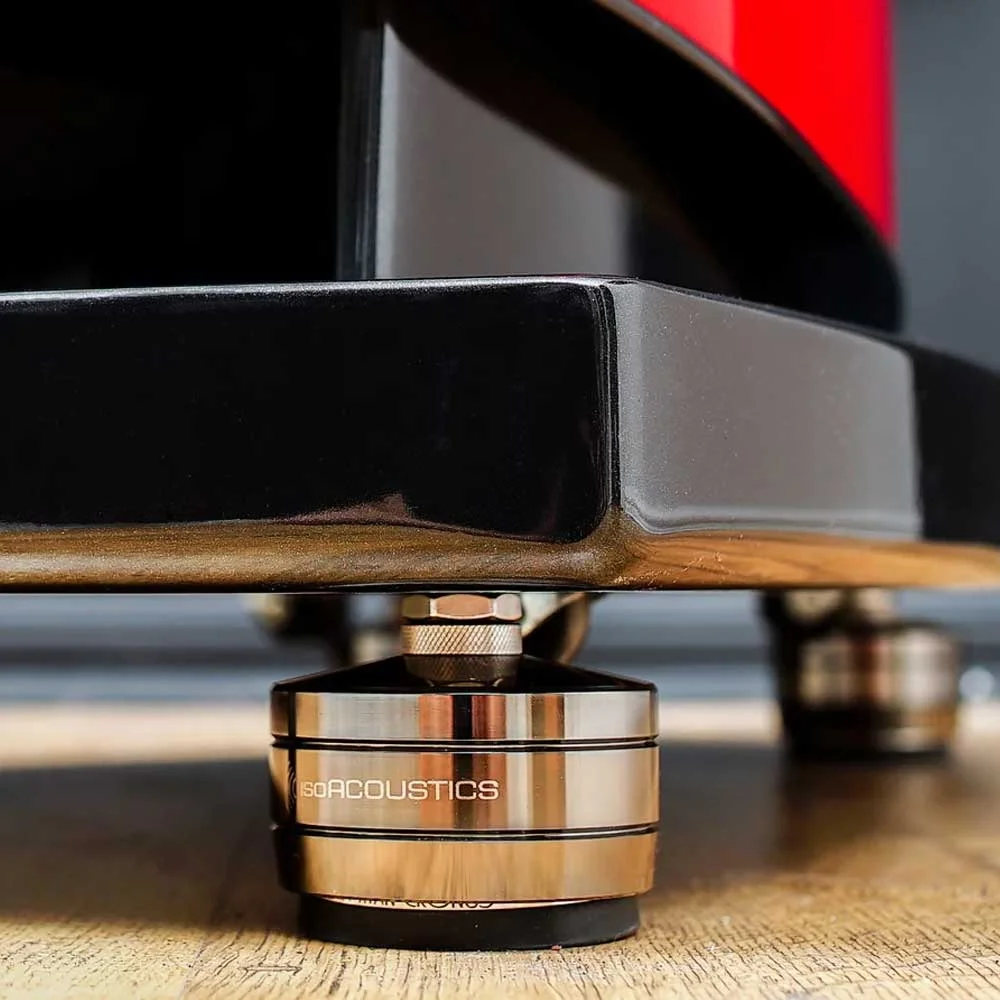 IsoAcoustics GAIA-TITAN Theis Floor Acoustic Isolators for Floorstanding Speakers & Subwoofers 4 units per set