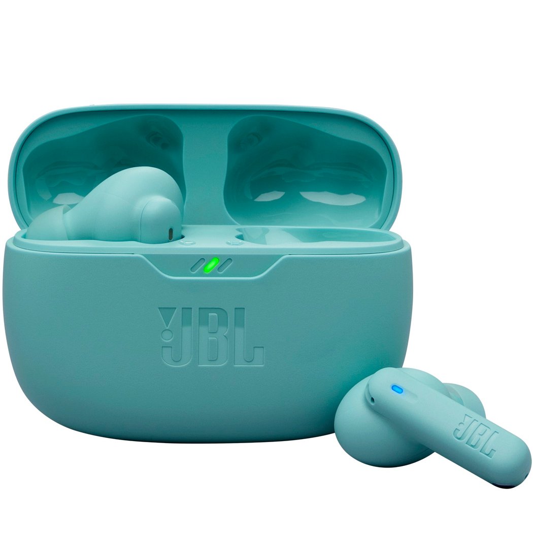 JBL Wave Beam 2 True Wireless Bluetooth Noise-Cancelling In-Ear Earphone with Mic - Blue