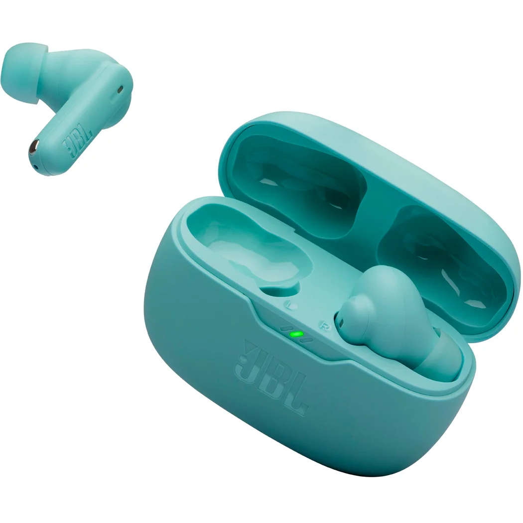JBL Wave Beam 2 True Wireless Bluetooth Noise-Cancelling In-Ear Earphone with Mic - Blue
