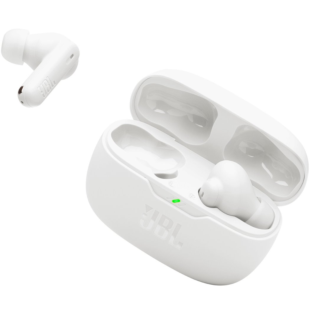 JBL Wave Beam 2 True Wireless Bluetooth Noise-Cancelling In-Ear Earphone with Mic - White