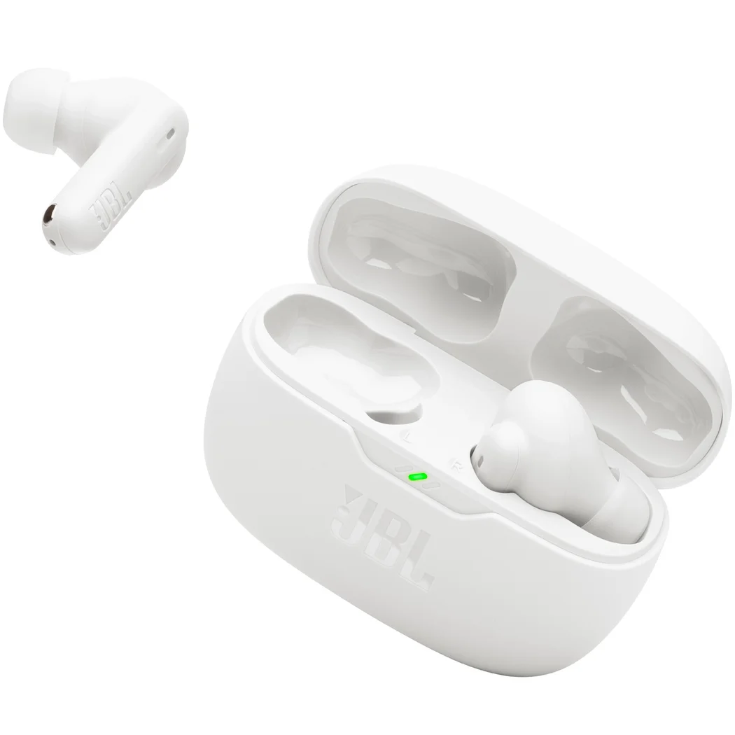 JBL Wave Beam 2 True Wireless Bluetooth Noise-Cancelling In-Ear Earphone with Mic - White