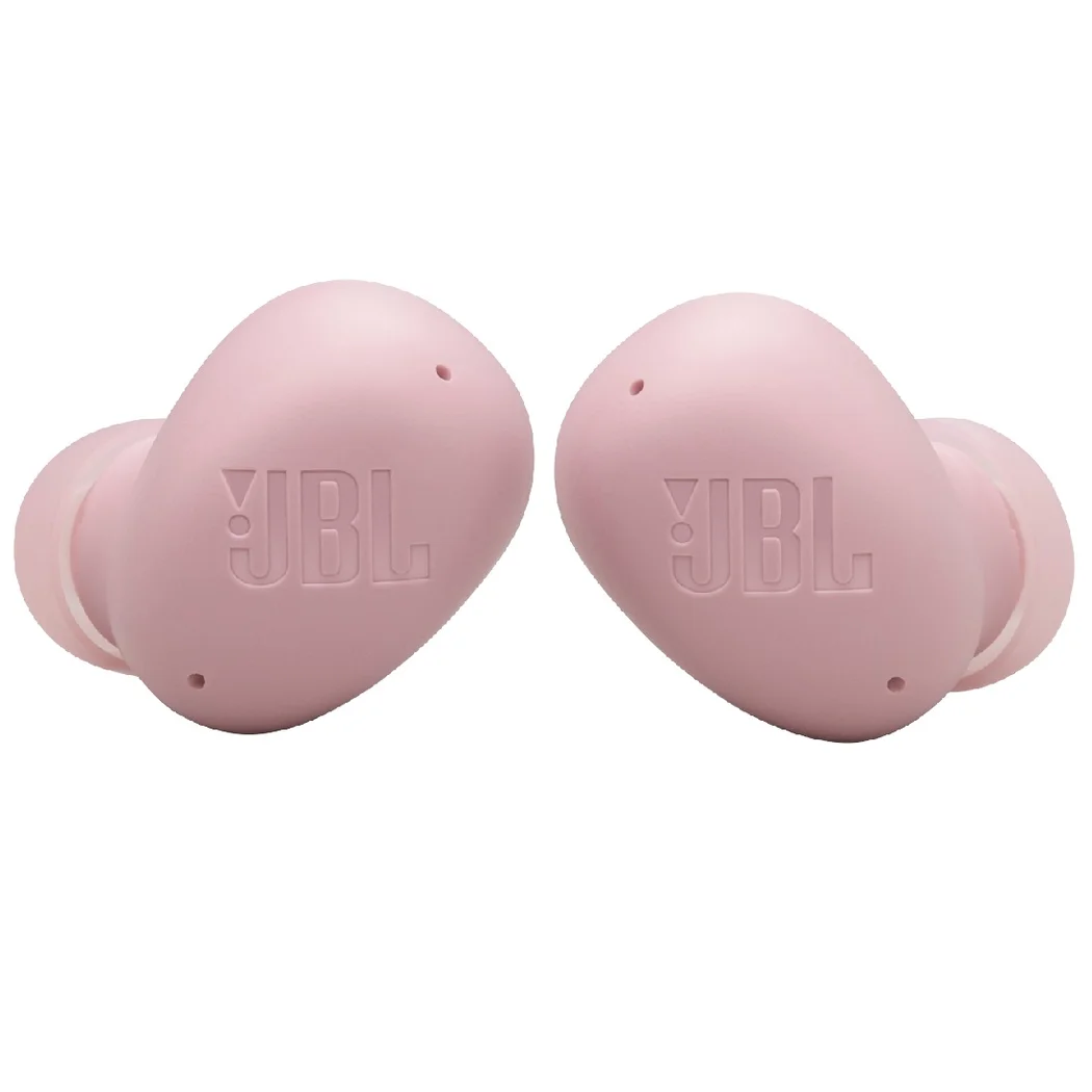 JBL Wave Buds 2 True Wireless Bluetooth Noise-Cancelling In-Ear Earphone with Mic - Pink