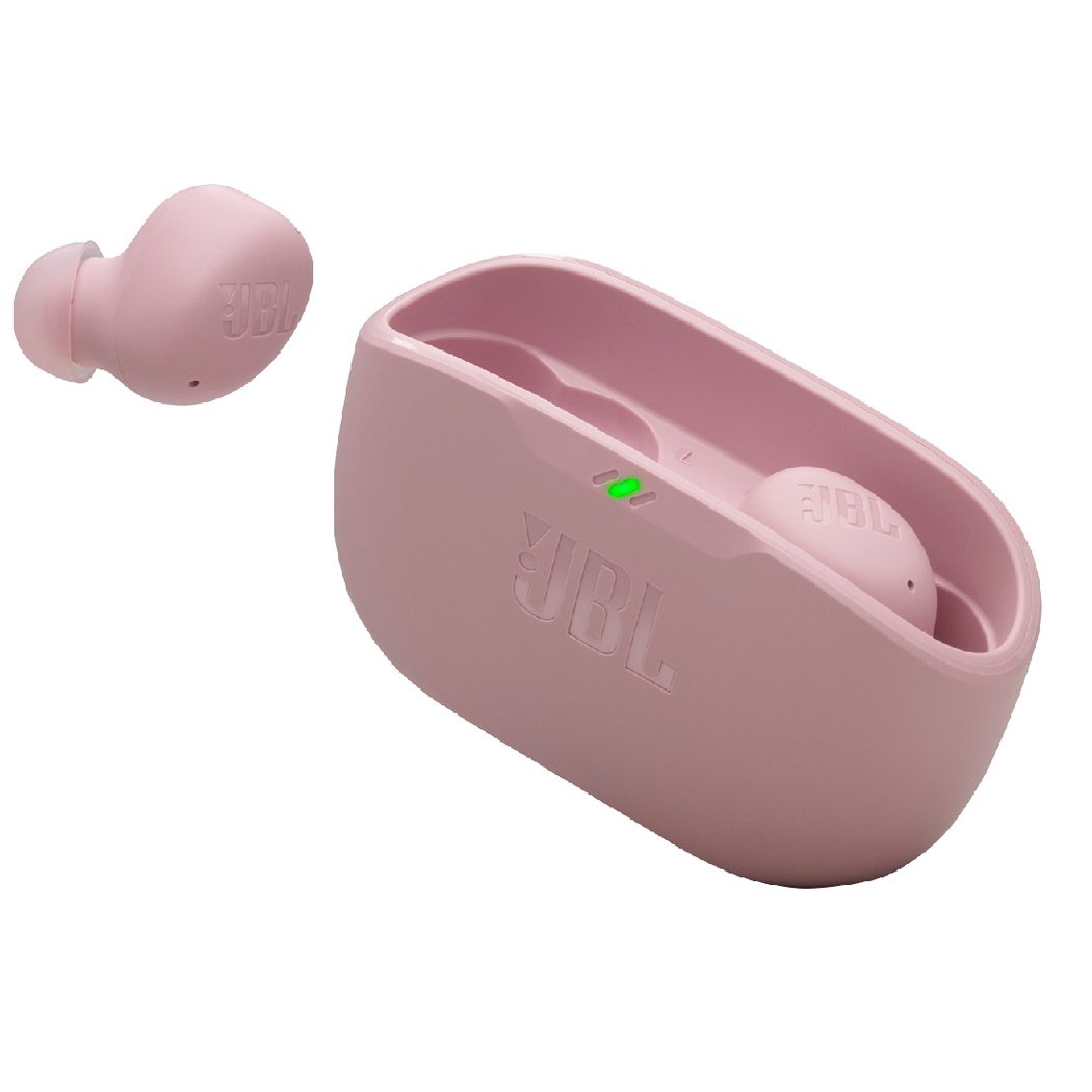 JBL Wave Buds 2 True Wireless Bluetooth Noise-Cancelling In-Ear Earphone with Mic - Pink