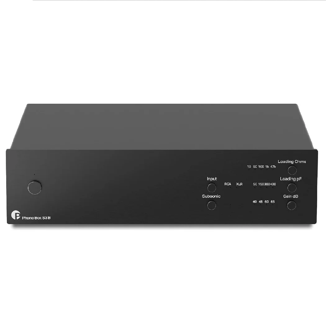Pro-Ject PhonoBox S3 B phono stage preamp