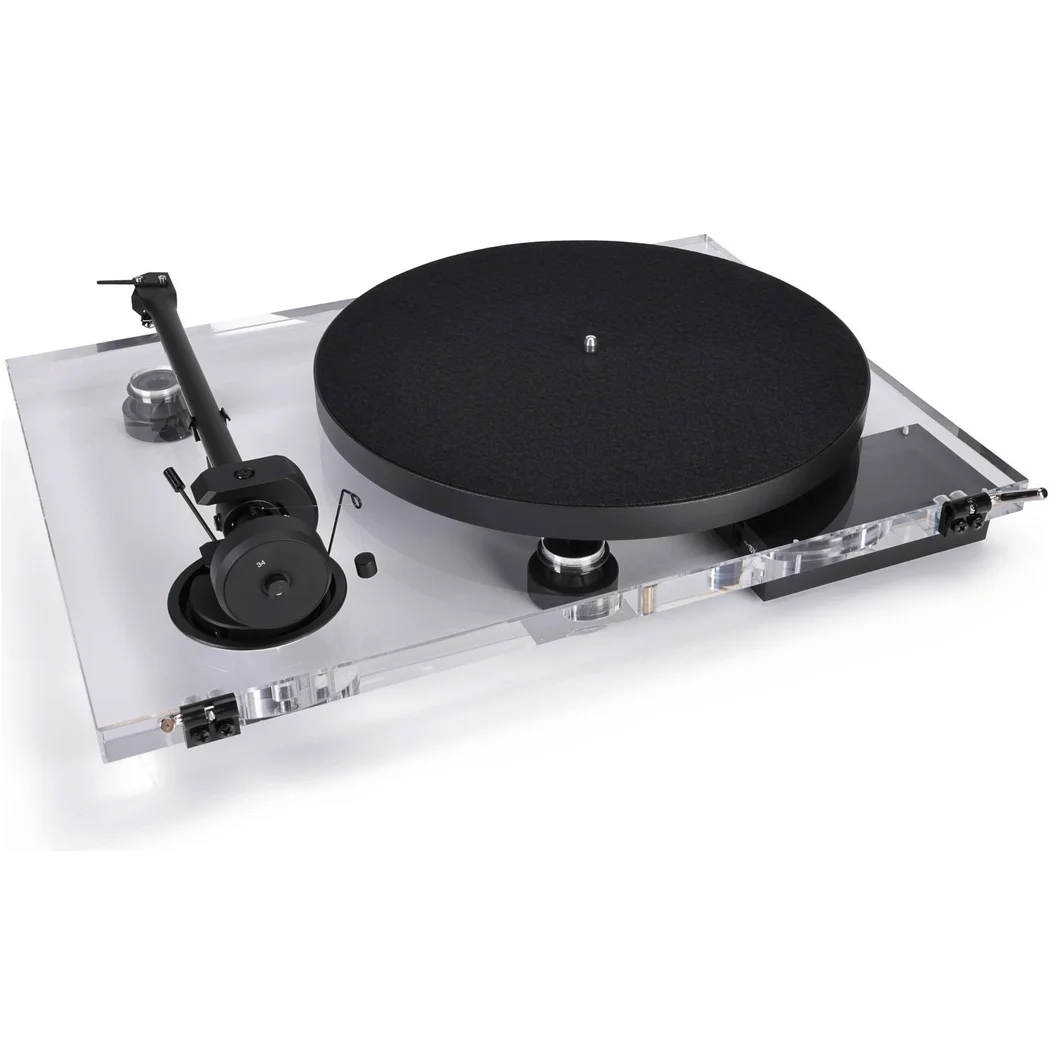Pro-Ject XA B Fully Manual Belt-Drive Entry Level Acrylic Chassis Turntable