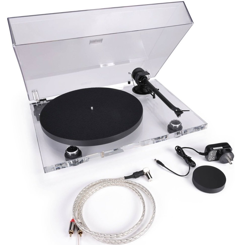 Pro-Ject XA B Fully Manual Belt-Drive Turntable - Acrylic