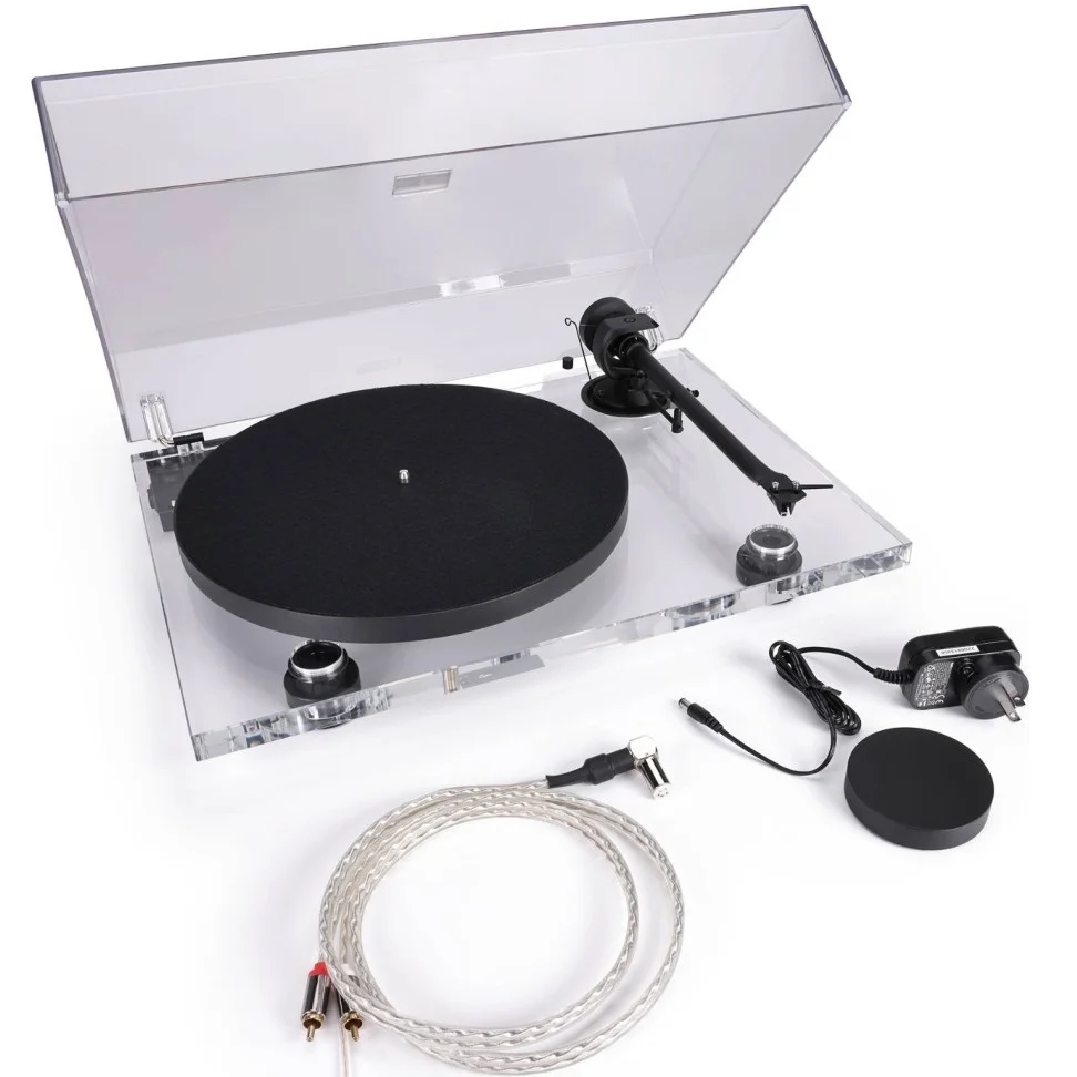 Pro-Ject XA B Fully Manual Belt-Drive Entry Level Acrylic Chassis Turntable