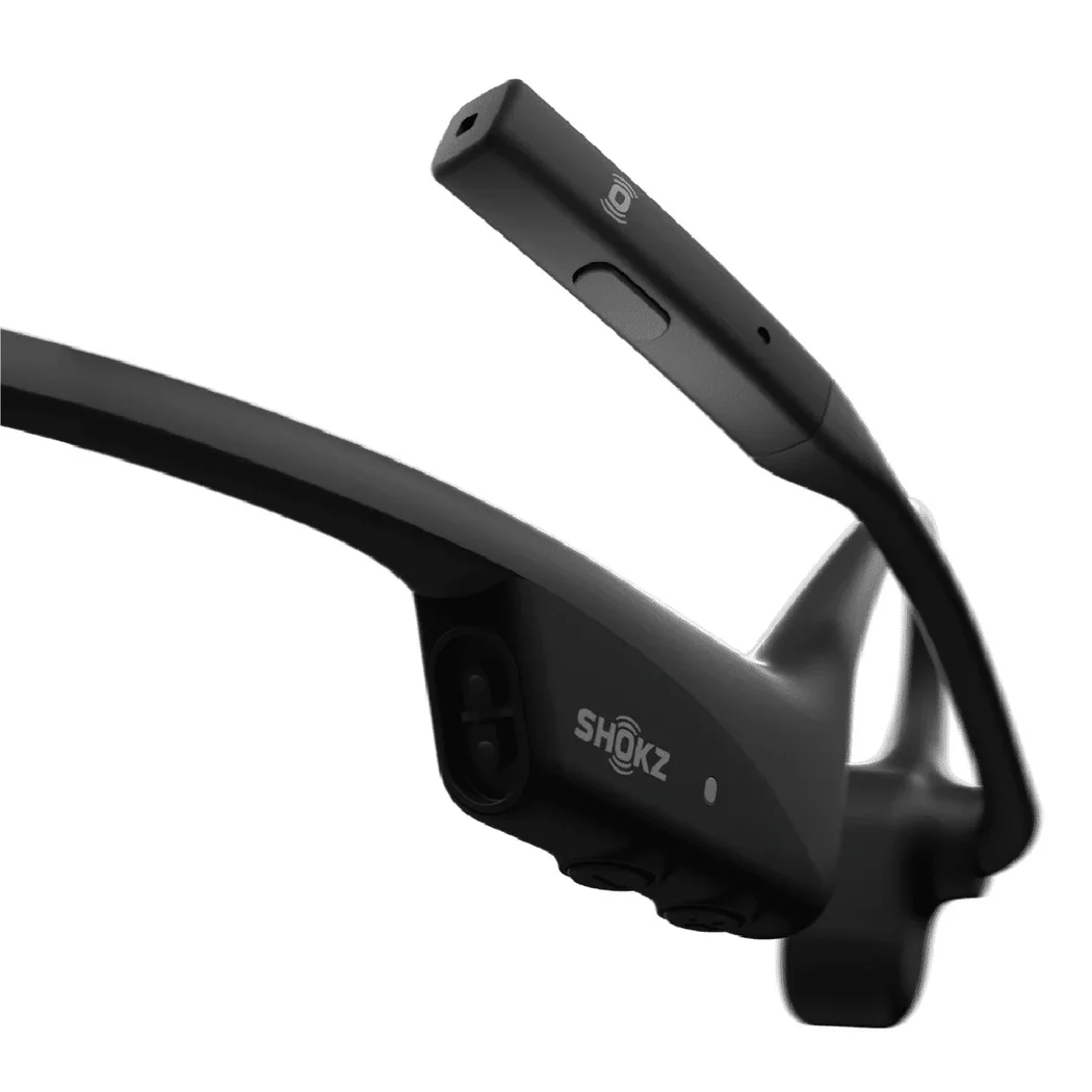 Shokz OpenComm2 UC 2025 Upgrade Wireless Bluetooth Bone Conduction Headset with Boom Mic & Loop120 USB-C Wireless Adapter