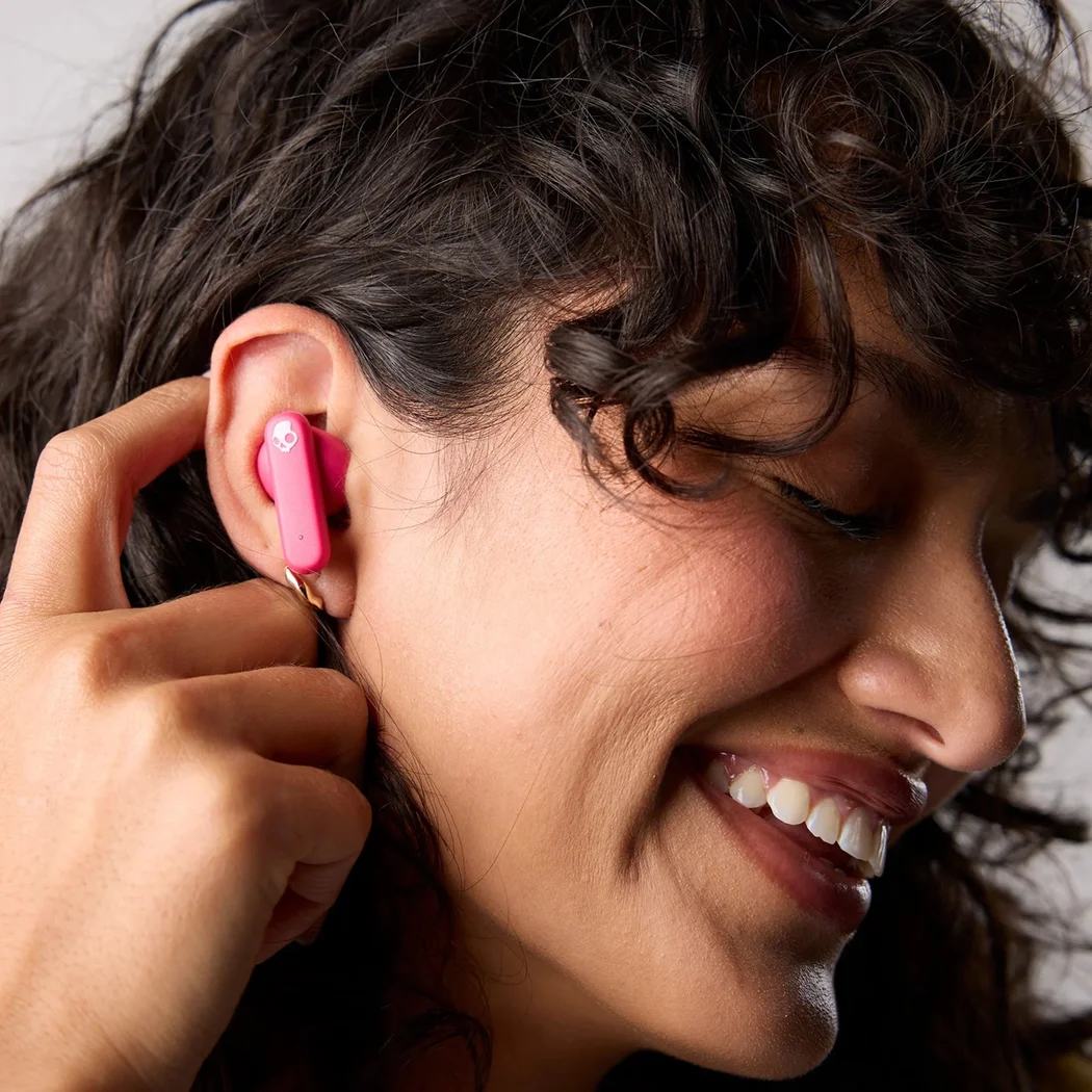 Skullcandy Smokin' Buds TWS bluetooth earphones Pink