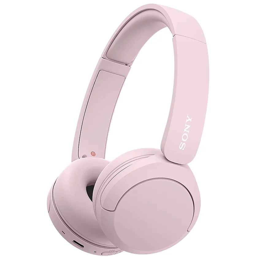 Sony WH-CH520 Wireless Bluetooth On-Ear Headphone with Microphone - Pink