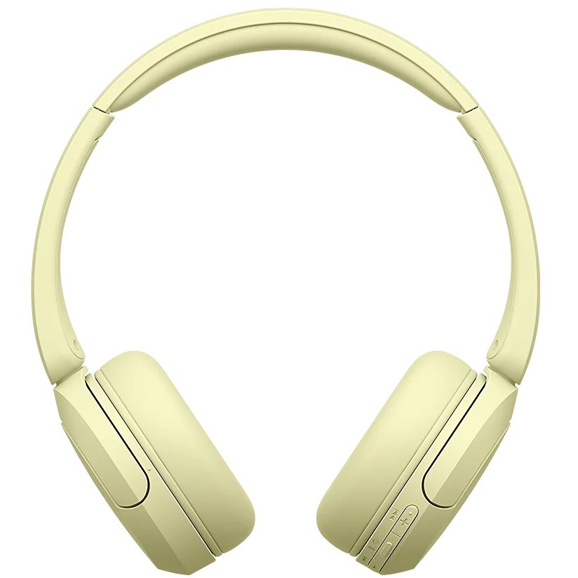 Sony WH-CH520 Wireless Bluetooth On-Ear Headphone with Microphone - Yellow