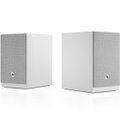 Audio Pro A28 W Multi-Room Wireless Bluetooth/WiFi Desktop Bookshelf Speakers (with HDMI) - White