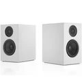 Audio Pro A28 W Multi-Room Wireless Bluetooth/WiFi Desktop Bookshelf Speakers (with HDMI) - White
