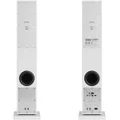 Audio Pro A38 W Multi-Room Wireless Bluetooth/WiFi Floorstanding Speakers (with HDMI) - White