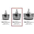 IsoAcoustics GAIA-TITAN Rhea Floor Acoustic Isolators for Floorstanding Speakers & Subwoofers 4 units per pack set