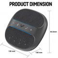 Vinnfier CS-11 Wired USB AUX Wireless Bluetooth Portable Conference Speakerphone with Noise-Cancelling 4-Array 360 Microphones