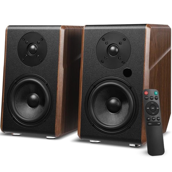 AIYIMA S700 Wireless Bluetooth Desktop Bookshelf Speakers (with HDMI)