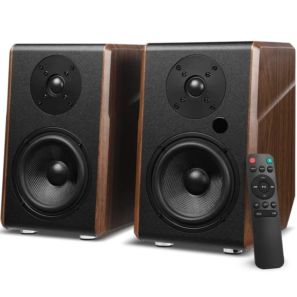 AIYIMA S700 Wireless Bluetooth Desktop Bookshelf Speakers (with HDMI)
