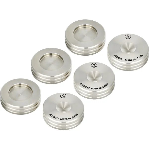 Audio-Technica AT6902ST Steel Spike Base Insulators (6-Pieces)