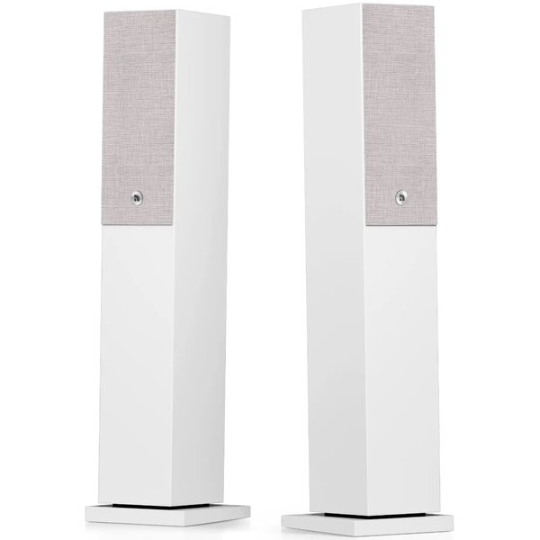 Audio Pro A38 W Multi-Room Wireless Bluetooth/WiFi Floorstanding Speakers (with HDMI) - White Audio Pro A38 W Multi-Room Wireless Bluetooth/WiFi Floorstanding Speakers (with HDMI) - White