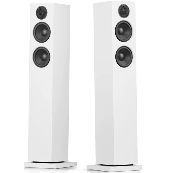 Audio Pro A38 W Multi-Room Wireless Bluetooth/WiFi Floorstanding Speakers (with HDMI) - White Audio Pro A38 W Multi-Room Wireless Bluetooth/WiFi Floorstanding Speakers (with HDMI) - White