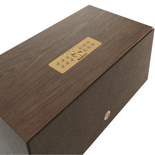 Audio Pro C20 W Multi-Room Wireless Bluetooth/WiFi Network Desktop Speaker (with HDMI & Phono Built-in) - Walnut
