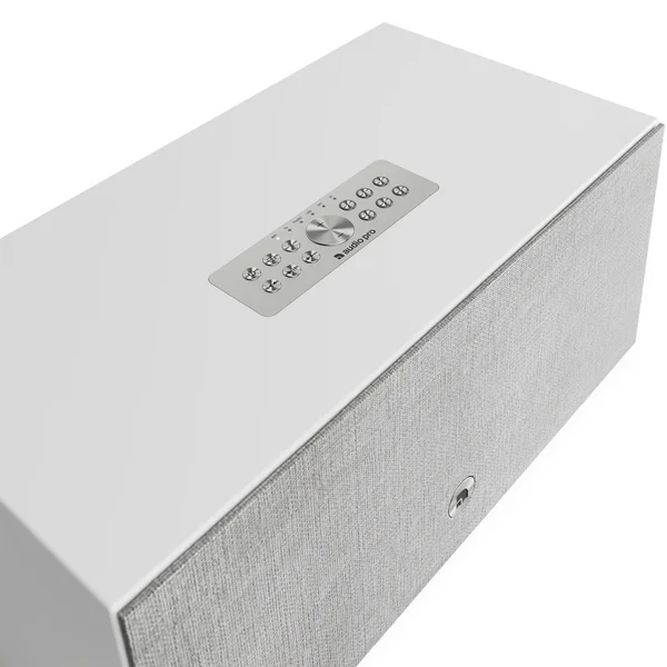 Audio Pro C20 W Multi-Room Wireless Bluetooth/WiFi Network Desktop Speaker (with HDMI & Phono Built-in) - White