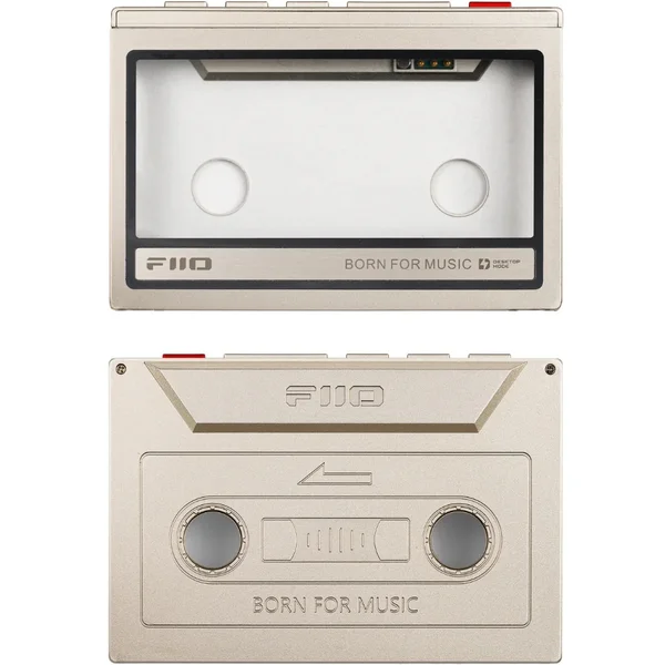 FiiO SK-M21C Original Cassette-Style Polycarbonate Case for M21 DAP - Titanium Gold