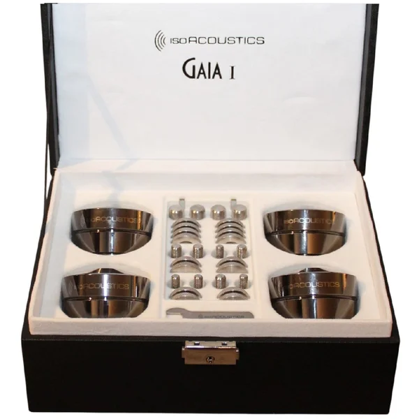 IsoAcoustics GAIA I Floor Acoustic Isolators for Floorstanding Speakers & Subwoofers (4 units/set)