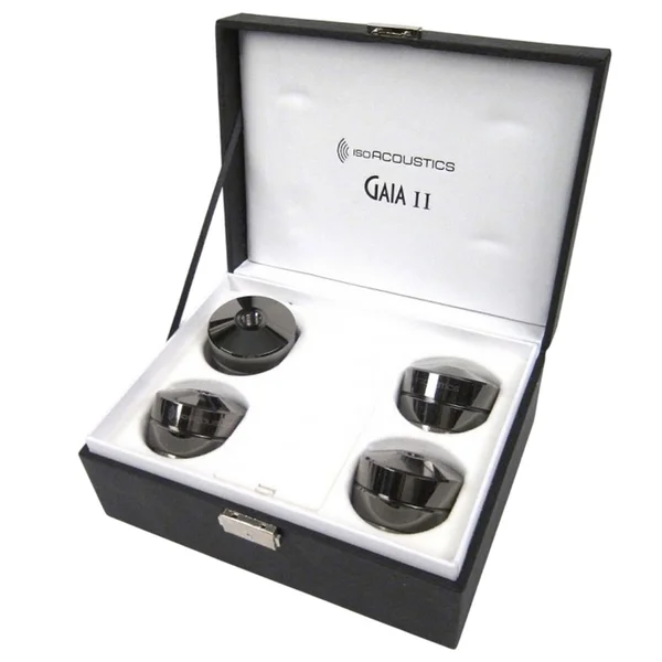 IsoAcoustics GAIA II Floor Acoustic Isolators for Floorstanding Speakers & Subwoofers (4 units/set)