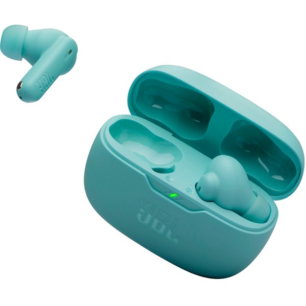 JBL Wave Beam 2 True Wireless Bluetooth Noise-Cancelling In-Ear Earphone with Mic - Blue JBL Wave Beam 2 True Wireless Bluetooth Noise-Cancelling In-Ear Earphone with Mic - Blue