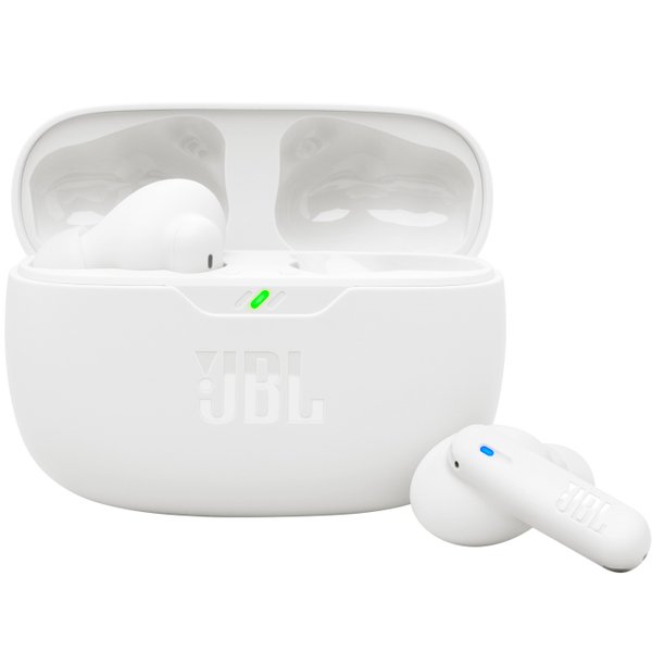 JBL Wave Beam 2 True Wireless Bluetooth Noise-Cancelling In-Ear Earphone with Mic - White JBL Wave Beam 2 True Wireless Bluetooth Noise-Cancelling In-Ear Earphone with Mic - White